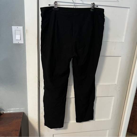 Eileen Fisher black pants Large EUC - Picture 4 of 5